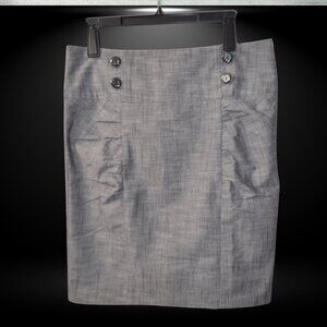 Heart Soul Gray Pencil Skirt-Office Fashion Timeless, Chic & Sleek, Elegant-S 11